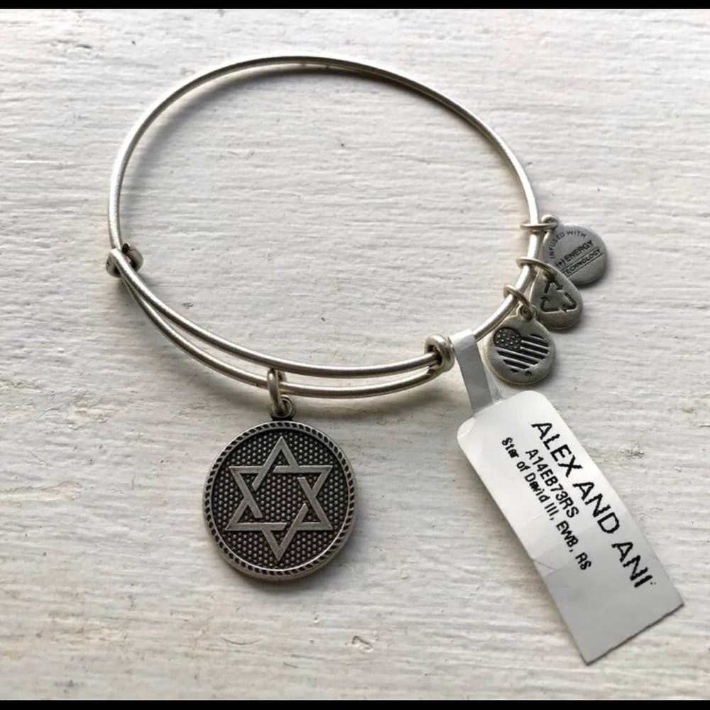 Alex and Ani Star of David bracelet